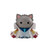 Mega Cat Project One Piece NYAN PIECE NYAN! Luffy VS Marine Hen (Set of 8)