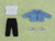 Nendoroid Doll Outfit Set: Denim Jacket & Pants