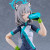figma Shiroko Sunaookami (Cycling) DX Edition (Blue Archive) Action Figure