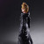 Kingdom Hearts II Play Arts Kai Roxas -Organization XIII Ver. Action Figure