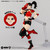 Revoltech Amazing Yamaguchi Harley Quinn Red x Black Ver. Action Figure Revoltech Amazing Yamaguchi Harley Quinn Red x Black Ver. Action Figure