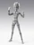 S.H.Figuarts Body-kun -Ken Sugimori- Edition -Wireframe- (Gray Color Ver.) Action Figure
