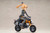 Megami Device PUNI MOFU RACING TU with Honda Z50J-1 Monkey Plastic Model