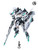 TR-2243EX Azure Falcon 1/100 Plastic Model