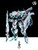 TR-2243EX Azure Falcon 1/100 Plastic Model