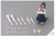 Sousai Shoujo Teien KIRU PLA Kuon Yakushiji [TOUOU HIGH SCHOOL UNIFORM] 1/10 Plastic Model