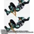 S.H.Figuarts (Shinkocchou Seihou) Kamen Rider KICKHOPPER & PUNCHHOPPER 20th Anniversary Ver. Action Figure
