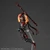 Revoltech Amazing Yamaguchi Ryu Hayabusa (NINJA GAIDEN 3: Razor's Edge) Bloodstained Ver. Action Figure
