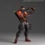 Revoltech Amazing Yamaguchi Ryu Hayabusa (NINJA GAIDEN 3: Razor's Edge) Bloodstained Ver. Action Figure