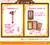 CardCaptor Sakura Wand Sealed Lip & Clow Card Book Teak Cosmetics Set CardCaptor Sakura Wand Sealed Lip & Clow Card Book Teak Cosmetics Set
