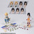 FINAL FANTASY IX BRING ARTS Zidane Tribal & Garnet Til Alexandros XVII Action Figure
