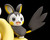 Pokemon Center Original Figure Chamomile & Emolga 1/8 PVC Figure Pokemon Center Original Figure Chamomile & Emolga 1/8 PVC Figure