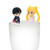 Ochatomo Series Sailor Moon Night & Day (Set of 8) PVC Figure Ochatomo Series Sailor Moon Night & Day (Set of 8) PVC Figure