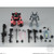 Mobile Suit Gundam G Frame G-3 Gundam & Rick Dom Char's Custom