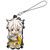 Touken Ranbu ONLINE Potedan! Rubber Mascot Strap 6 of SET