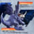 Digimon Adventure 02 Dynamotion [Heavy Painted Version] MetalGreymon (Blue)