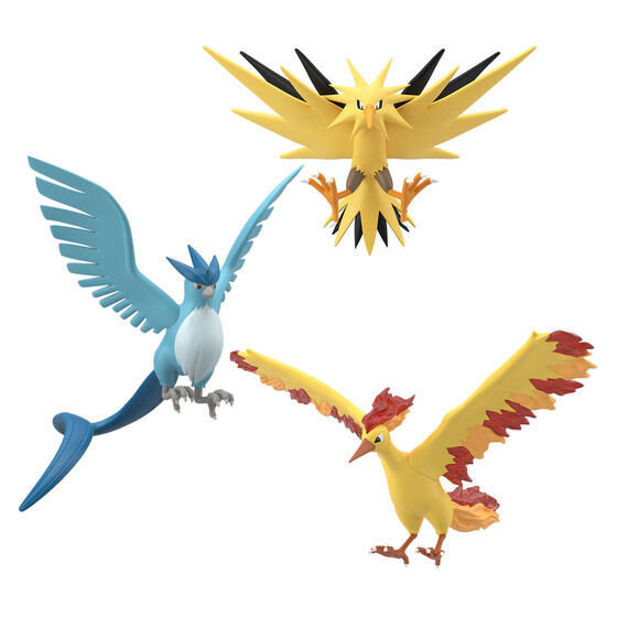 Pokemon Scale World Kanto Region Articuno & Zapdos & Moltres