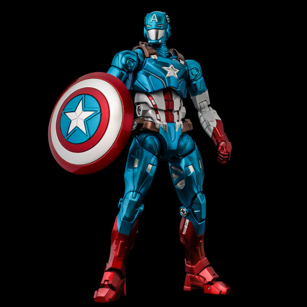 Fighting Armor Captain America Action Figure