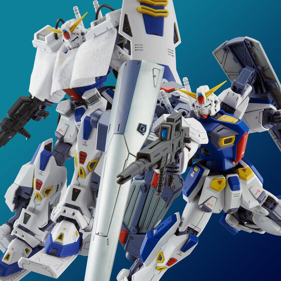 MG 1/100 Mission Pack C-Type & T-Type for (Gundam F90) Plastic Model