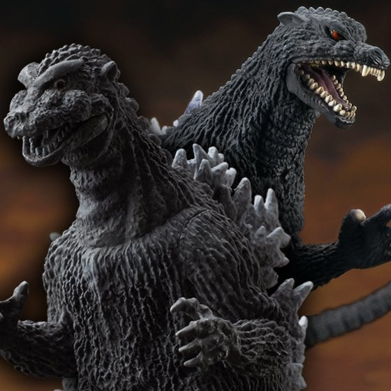 BANDAI TOHO Special Museum Godzilla 1954 & Godzilla 2004 Limited SET