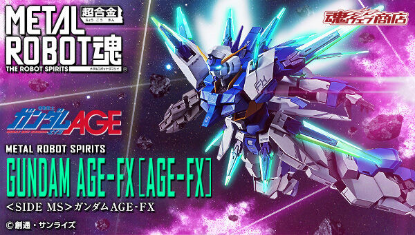 METAL ROBOT SPIRITS SIDE MS Gundam AGE-FX Action Figure