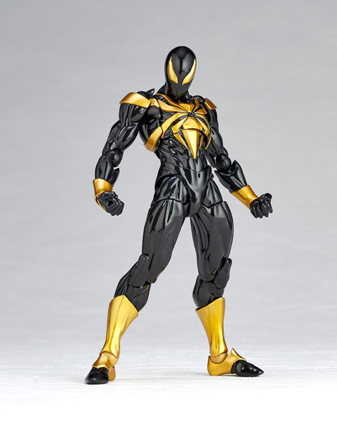 Revoltech Amazing Yamaguchi Iron Spider Black ver. Action Figure