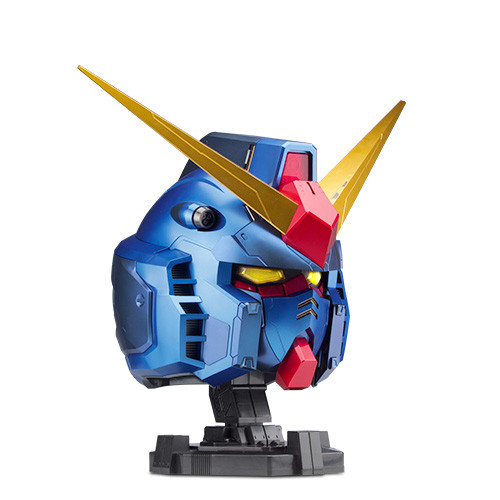 FREE SHIPPING] BN HEAD COLLECTION VOL.1 RX-78-2 GUNDAM METALLIC
