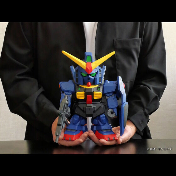 Jumbo soft vinyl figure SD RX-178 Gundam Mk-II (Titans) -SD Gundam-