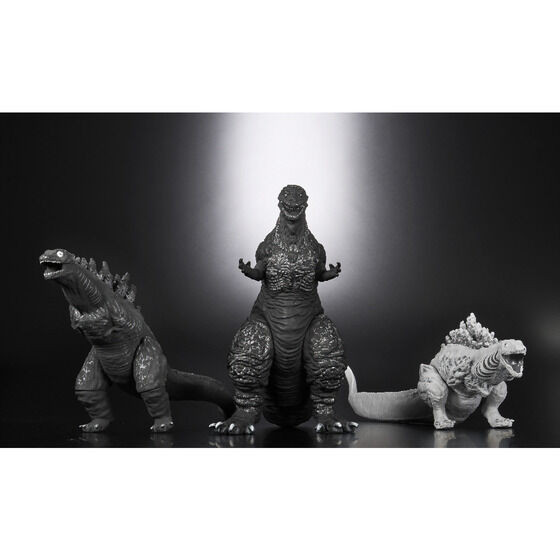 Movie Monster Series Shin-Godzilla: ORTHOchromatic (Set of 3)