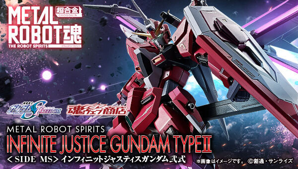 METAL ROBOT SPIRITS SIDE MS Infinite Justice Gundam Type II Action