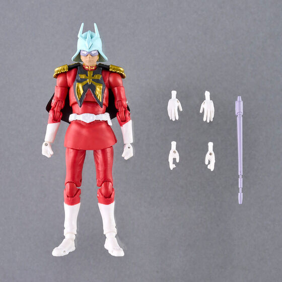 G.M.G. COLLECTION 02 Mobile Suit Gundam Zeon Army Char Aznable Action Figure