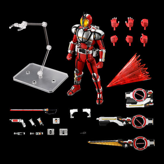 プロモ盤 STORM RYDERS BUST YA GUNS Legend Rider Series 29 Kamen Rider Faiz Blaster Form CSTOYS