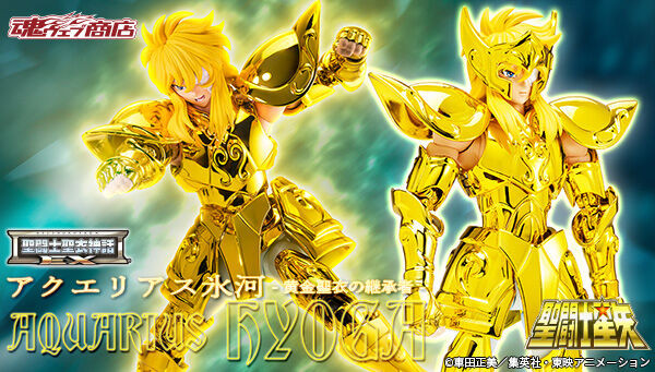 Saint Cloth Myth EX Aquarius Hyoga -INHERITOR of the Gold Cloth- Action Figure