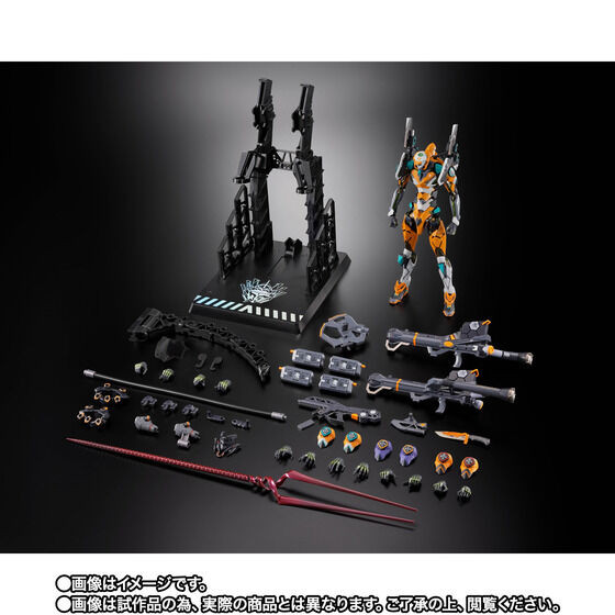 METAL BUILD Evangelion Unit 00 Kai 30th with the spear of Longinus