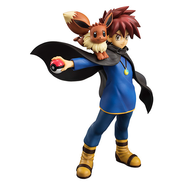 G.E.M. ポケットモンスター SHIGERU & EIEVUI MegaHouse G.E.M. Series Pokemon (Shigeru & Eevee) PVC Figure