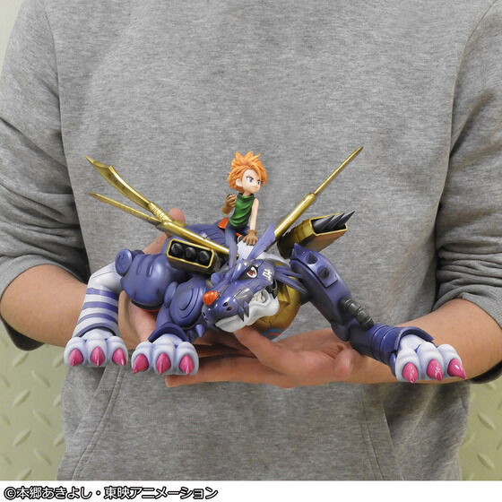 Precious G.E.M. Series Digimon Adventure Metal Garurumon & Yamato