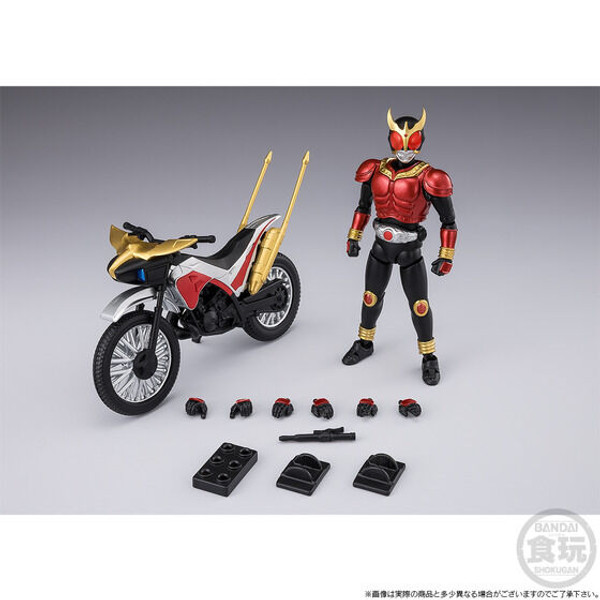 SHODO EXCEED Kamen Rider Kuuga Mighty Form & Trychaser 2000 Set (Shokugan)