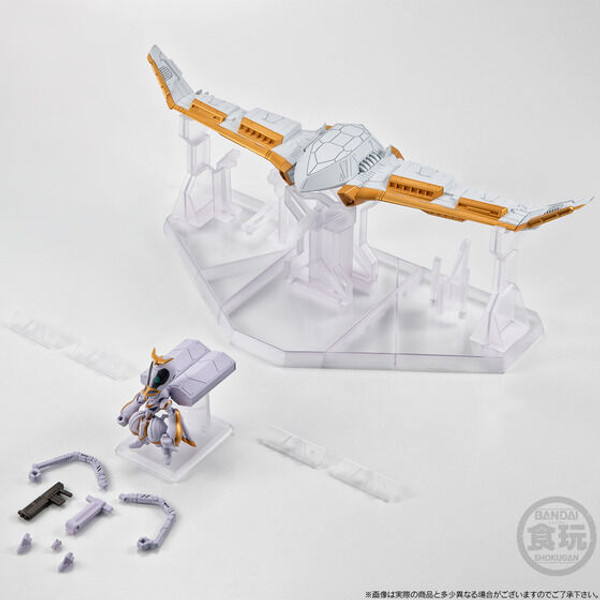 FW GUNDAM CONVERGE CORE Mobile Suit Crossbone Gundam Steel 7 Angel Diona & Icarus Set (Shokugan)