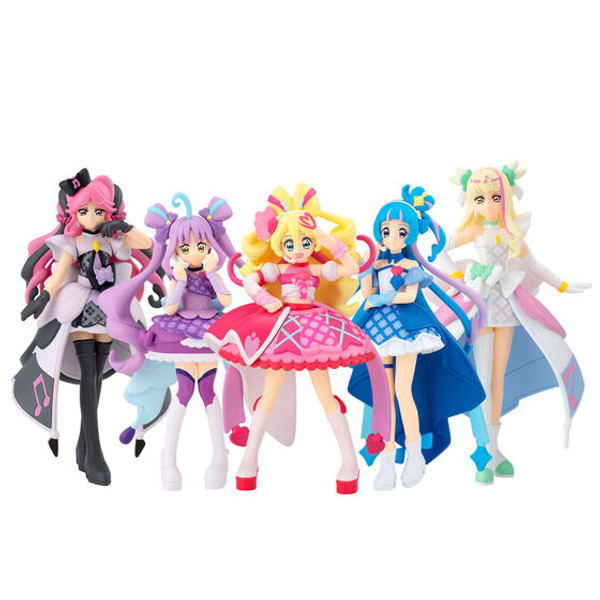 Kimi to Idol Pretty Cure Cutie Figure Special Set (Shokugan)
