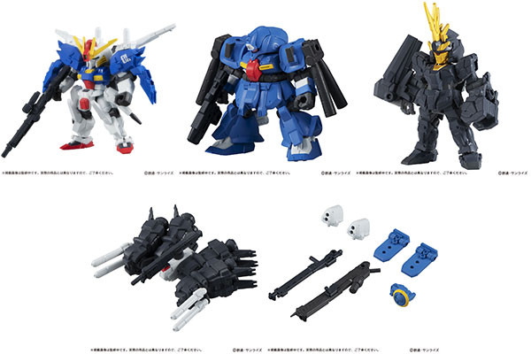 Mobile Suit Gundam MOBILE SUIT ENSEMBLE 13 (Set of 10) (Shokugan)