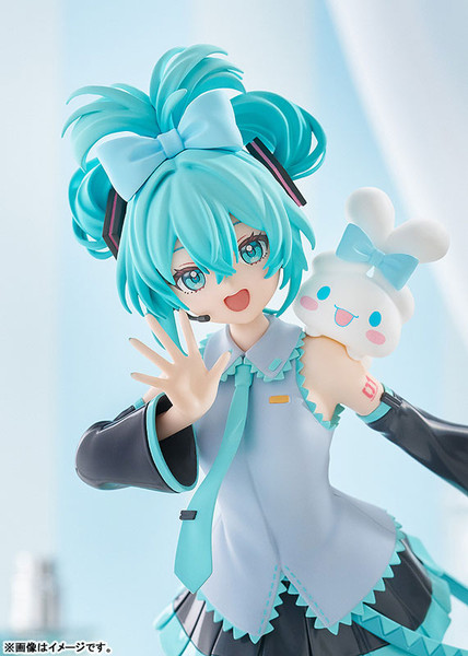 POP UP PARADE Hatsune Miku: Cinnamoroll Collaboration Ver. L Size (Hatsune Miku x Cinnamoroll) Complete Figure