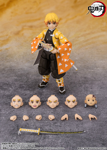 S.H.Figuarts Zenitsu Agatsuma (Demon Slayer: Kimetsu no Yaiba) Action Figure (OCT 2026)
