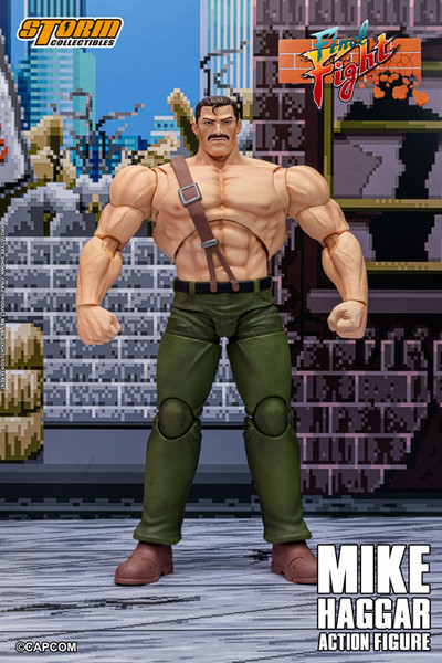 Final Fight Action Figure Mike Haggar