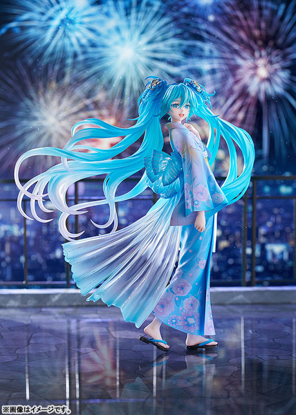 Hatsune Miku: Music & Fire Works Ver. 1/7 Complete Figure