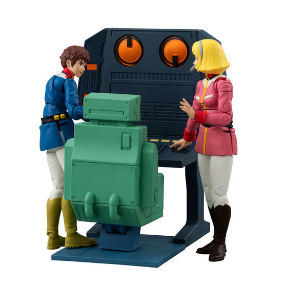 G.M.G. COLLECTION EX Mobile Suit Gundam White Base Bridge Communications Desk Set