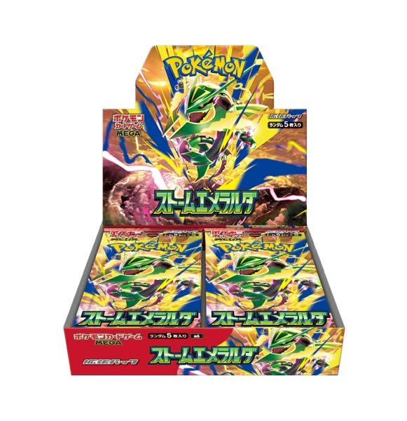Pokemon Card Game MEGA Expansion Pack M6 Storm Emeralda BOX JP Ver.