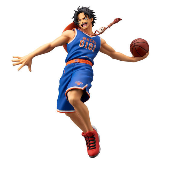 ONE PIECE x NBA MASTER STARS PIECE THE PORTGAS D. ACE NEW YORK KNICKS