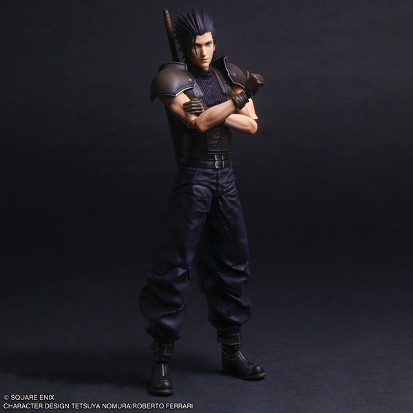 Final Fantasy VII Rebirth PLAY ARTS SHIN Zack Fair Soldier Class 1st Action Figure