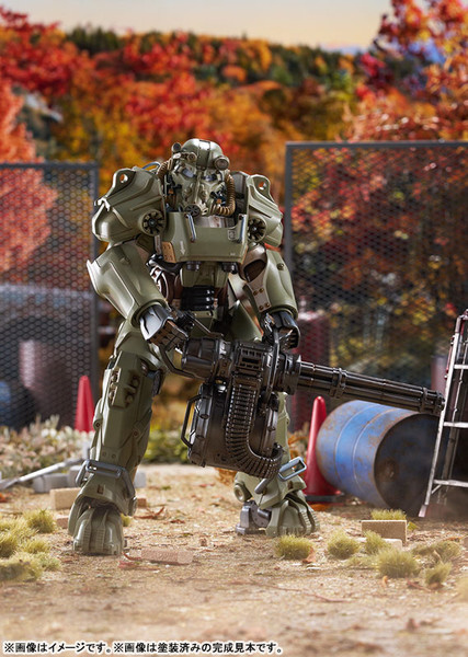 PLAMATEA Pre-war Military T-60 Power Armor (Fallout) Plastic Model
