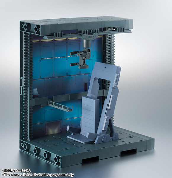 Robot Spirits Side MS White Base Hanger Deck Ver. A. N.I.M.E. 